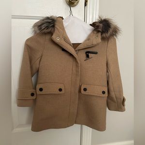 Adorable Zara Peacoat- Girls 6yrs